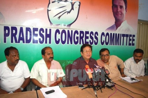 Tripura Pradesh congress to give one month of time duration to state government for clearing all the pending amount of customers under Chit Fund Company: Says Birajit Sinha 